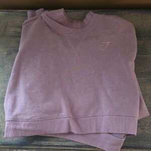 Gymshark Lilac Ribbed Crewneck